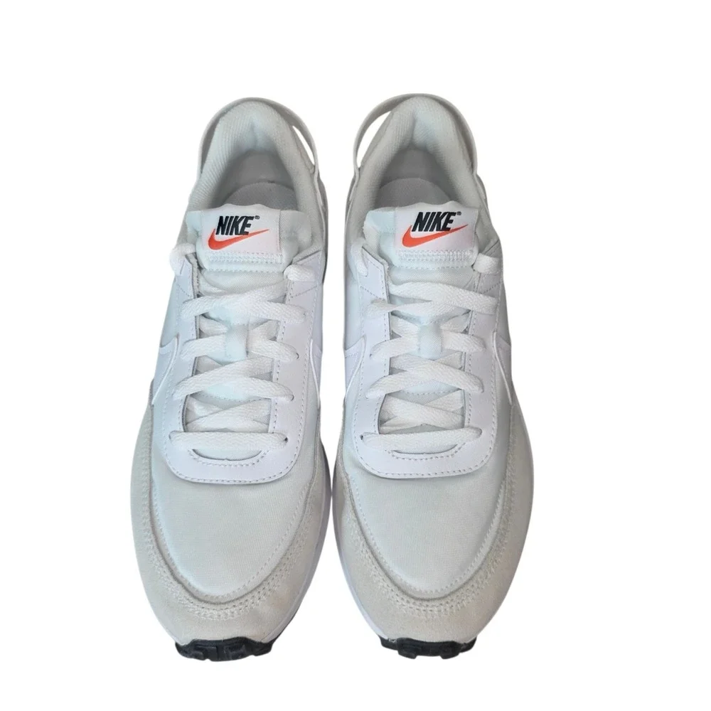 Nike Waffle Debut Sneaker Shoes Womens 10 White DH9523-100 Running Lace Up NWB